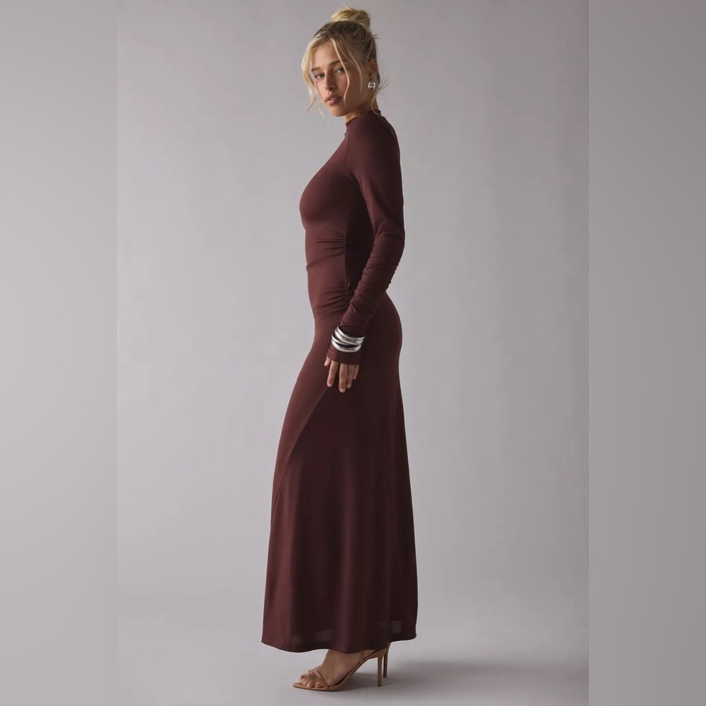Lioness Contour Dress, red/brown, Size L - Picture 3 of 7